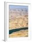 Wadi Al Mujib Dam and lake, Jordan.-Nico Tondini-Framed Photographic Print