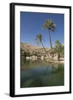 Wadi Bani Khalid, an Oasis in the Desert, Oman, Middle East-Angelo Cavalli-Framed Photographic Print