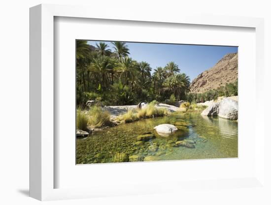 Wadi Bani Khalid, Oman, Middle East-Angelo Cavalli-Framed Photographic Print