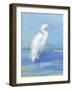 Wading Egret I-Sally Swatland-Framed Art Print