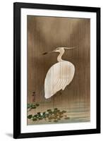 Wading Egret-Koson Ohara-Framed Giclee Print