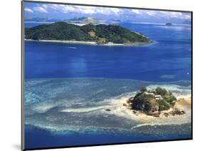 Wading Island and Castaway Island, Fiji-David Wall-Mounted Photographic Print