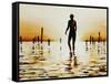 Wading-Kari Taylor-Framed Stretched Canvas