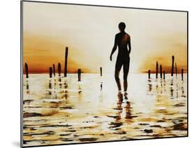 Wading-Sydney Edmunds-Mounted Giclee Print