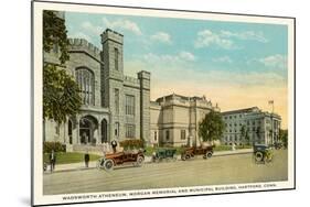 Wadsworth Atheneum, Hartford, Connecticut-null-Mounted Art Print