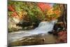 Wadsworth Falls during Autumn-enfig-Mounted Photographic Print