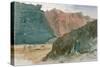 Wady Sidera, 1849-Edward Lear-Stretched Canvas