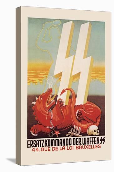 Waffen Ss Recruitment-null-Stretched Canvas