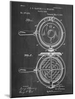 Waffle Iron Patent-null-Mounted Art Print