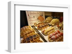 Waffles, Brussels, Belgium, Europe-Neil Farrin-Framed Photographic Print