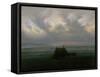 Waft of Mist, circa 1818-20-Caspar David Friedrich-Framed Stretched Canvas