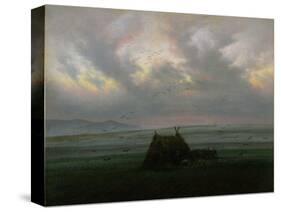 Waft of Mist, circa 1818-20-Caspar David Friedrich-Stretched Canvas