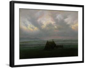 Waft of Mist, circa 1818-20-Caspar David Friedrich-Framed Giclee Print