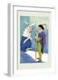 Wag and the Prince-John R. Neill-Framed Art Print