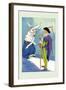 Wag and the Prince-John R. Neill-Framed Art Print