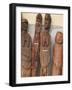 Waga, Now Becoming Rare as Many Have Been Stolen by Art Collectors, Southern Ethiopia-Jane Sweeney-Framed Photographic Print