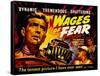 Wages of Fear, UK Movie Poster, 1953-null-Framed Stretched Canvas