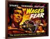 Wages of Fear, UK Movie Poster, 1953-null-Framed Art Print