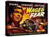 Wages of Fear, UK Movie Poster, 1953-null-Stretched Canvas
