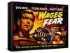 Wages of Fear, UK Movie Poster, 1953-null-Framed Stretched Canvas