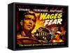 Wages of Fear, UK Movie Poster, 1953-null-Framed Stretched Canvas