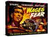 Wages of Fear, UK Movie Poster, 1953-null-Stretched Canvas