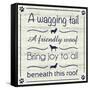 Wagging Tail-Lauren Gibbons-Framed Stretched Canvas