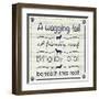 Wagging Tail-Lauren Gibbons-Framed Art Print