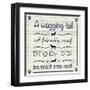 Wagging Tail-Lauren Gibbons-Framed Art Print