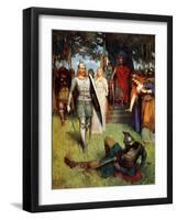 WAGNER - LOHENGRIN after-Ferdinand Leeke-Framed Giclee Print