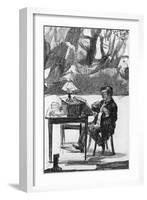 Wagner, Menzel-Adolf Menzel-Framed Art Print