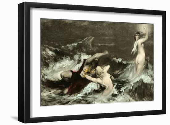 WAGNER - RING CYCLE-Hans Makart-Framed Giclee Print