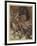 Wagner, Ring, Dragon-Arthur Rackham-Framed Art Print