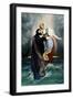 Wagner's 'Flying Dutchman' (Der-Frederic Remington-Framed Giclee Print