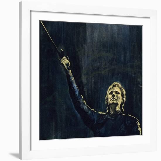 Wagner's Parsifal Was the Story of a Knight of the Holy Grail-null-Framed Giclee Print