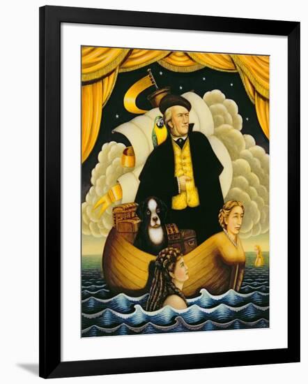 Wagner, the Flying Dutchman, 2001-Frances Broomfield-Framed Giclee Print