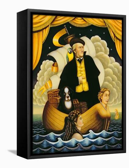 Wagner, the Flying Dutchman, 2001-Frances Broomfield-Framed Stretched Canvas