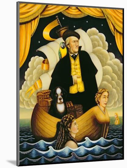 Wagner, the Flying Dutchman, 2001-Frances Broomfield-Mounted Giclee Print