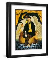 Wagner, the Flying Dutchman, 2001-Frances Broomfield-Framed Premium Giclee Print