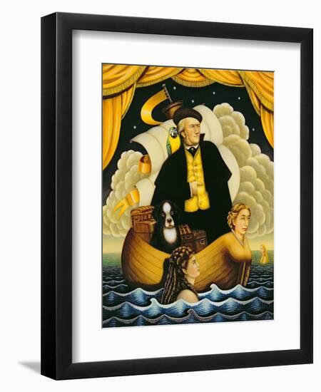 Wagner, the Flying Dutchman, 2001-Frances Broomfield-Framed Premium Giclee Print