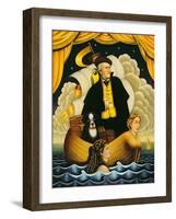 Wagner, the Flying Dutchman, 2001-Frances Broomfield-Framed Giclee Print