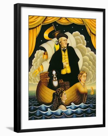Wagner, the Flying Dutchman, 2001-Frances Broomfield-Framed Giclee Print