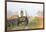 Wagon along the Oregon Trail at Whitman Mission, Walla Walla, Washington State-Brent Bergherm-Framed Photographic Print