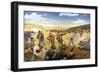 Wagon Box Fight, 1867-Hugh Charles Mcbarron Jr.-Framed Giclee Print