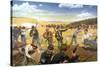 Wagon Box Fight, 1867-Hugh Charles Mcbarron Jr.-Stretched Canvas