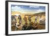 Wagon Box Fight, 1867-Hugh Charles Mcbarron Jr.-Framed Giclee Print