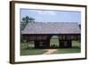 Wagon in a Cantilevered Barn, Cades Cove, Great Smoky Mountains National Park, Tennessee-null-Framed Photographic Print