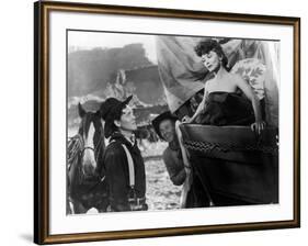 Wagon Master by John Ford with Ben Johnson, 1950-null-Framed Photo