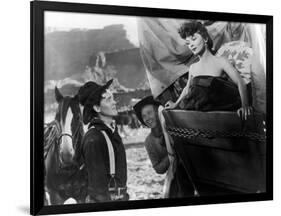 Wagon Master by John Ford with Ben Johnson, 1950-null-Framed Photo