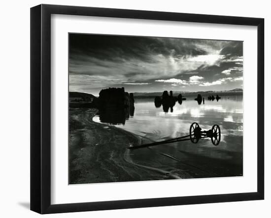 Wagon, Mono Lake, 1955-Brett Weston-Framed Premium Photographic Print